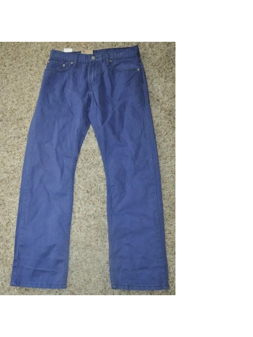 Mens Levis Jeans 514 Blue 29x30 Slim Straight Fit Twill Denim Pants 5 Pocket